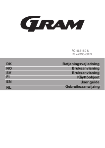 Manual Gram FS 42306-60 N Freezer