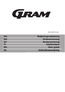 Handleiding Gram KS 32215-63 Koelkast