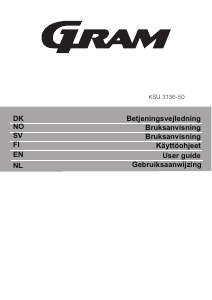 Handleiding Gram KSU 3136-50 Koelkast