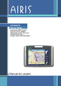 Manual de uso Airis T920A Navegación para coche