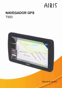 Manual de uso Airis T950 Navegación para coche