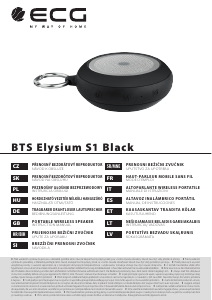 Használati útmutató ECG BTS Elysium S1 Hangszóró