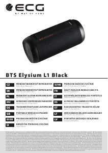 Manuál ECG BTS Elysium L1 Reproduktor