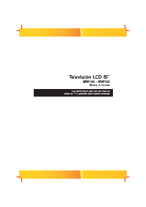 Manual de uso Airis MW145 Televisor de LCD