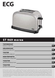 Bedienungsanleitung ECG ST 969 Morea Toaster
