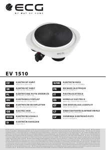 Kasutusjuhend ECG EV 1510 Pliidiplaat