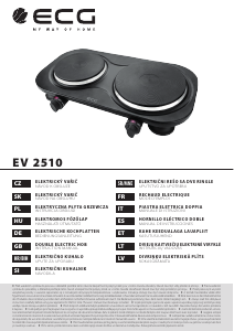 Bedienungsanleitung ECG EV 2510 Kochfeld