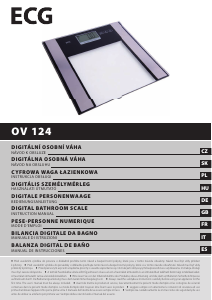 Instrukcja ECG OV 124 Waga