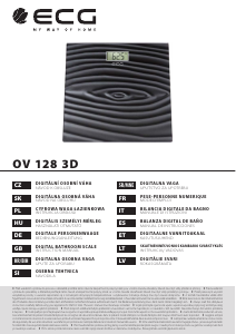 Manual de uso ECG OV 128 Báscula