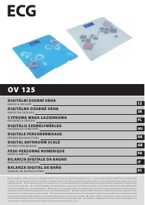 Manuale ECG OV 125 Bilancia