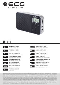 Handleiding ECG R 111 Radio