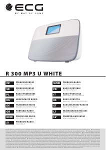 Manual de uso ECG R 300 U Radio