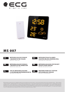 Manual ECG MS 007 Weather Station