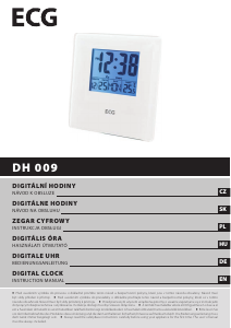 Instrukcja ECG DH 009 Stacja pogodowa