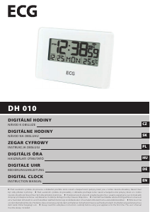 Instrukcja ECG DH 010 Stacja pogodowa