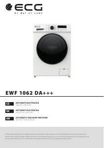 Manual ECG EWF 1062 DA+++ Washing Machine