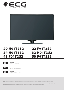 Manual ECG 43 F01T2S2 LED Television