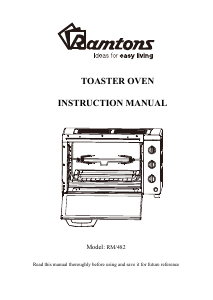 Handleiding Ramtons RM/482 Oven