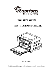 Handleiding Ramtons RM/483 Oven