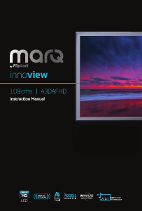 Handleiding Marq 43DAFHD LED televisie