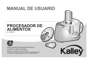 Manual de uso Kalley K-PA250 Robot de cocina