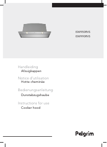 Handleiding Pelgrim ISW950RVS Afzuigkap