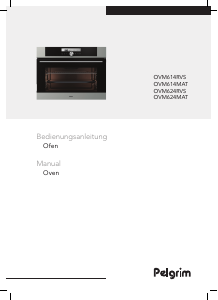 Manual Pelgrim OVM624MAT Oven