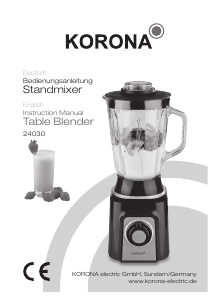 Manual Korona 24030 Blender