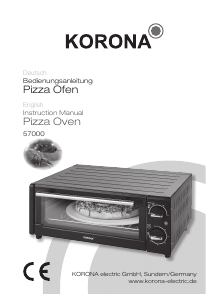 Manual Korona 57000 Oven