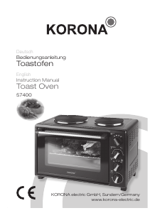 Bedienungsanleitung Korona 57400 Backofen