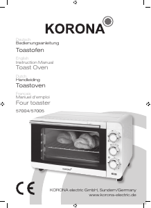 Bedienungsanleitung Korona 57004 Backofen