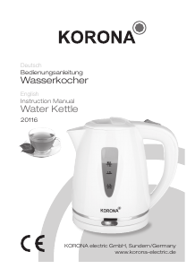 Manual Korona 20116 Kettle