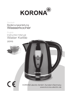 Manual Korona 20115 Kettle