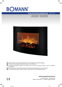 Manual de uso Bomann EK 6021 CB Chimenea electrica