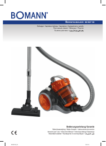 Manual Bomann BS 9027 CB Vacuum Cleaner