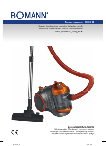 Manual Bomann BS 9022 CB Vacuum Cleaner