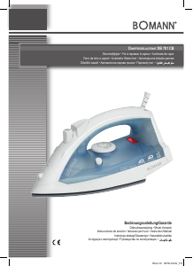 Bedienungsanleitung Bomann DB 781 CB Bügeleisen