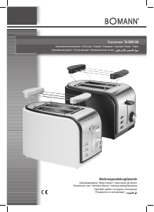 Bedienungsanleitung Bomann TA 1567 CB Toaster