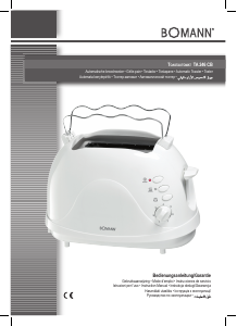 Bedienungsanleitung Bomann TA 246 CB Toaster