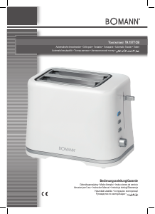 Bedienungsanleitung Bomann TA 1577 CB Toaster