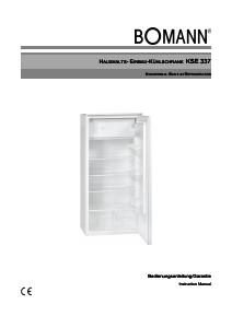 Manual Bomann KSE 337 Refrigerator
