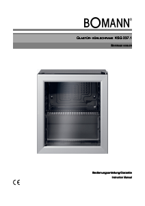 Manual Bomann KSG 237.1 Refrigerator