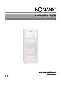 Manual Bomann KSG 7280 Refrigerator