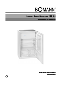 Manual Bomann KSE 336 Refrigerator
