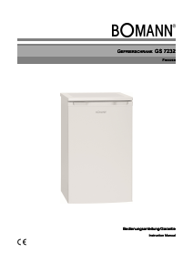 Manual Bomann GS 7232 Freezer