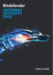 Manual Bitdefender Internet Security (2015)
