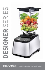 Manual Blendtec 2014 Designer Series Blender