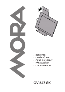 Manual Mora OV 647 GX Cooker Hood