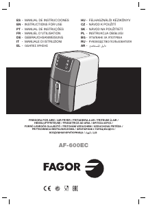 Manual de uso Fagor AF-600EC Freidora