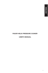 Manual Fagor Helix Pressure Cooker